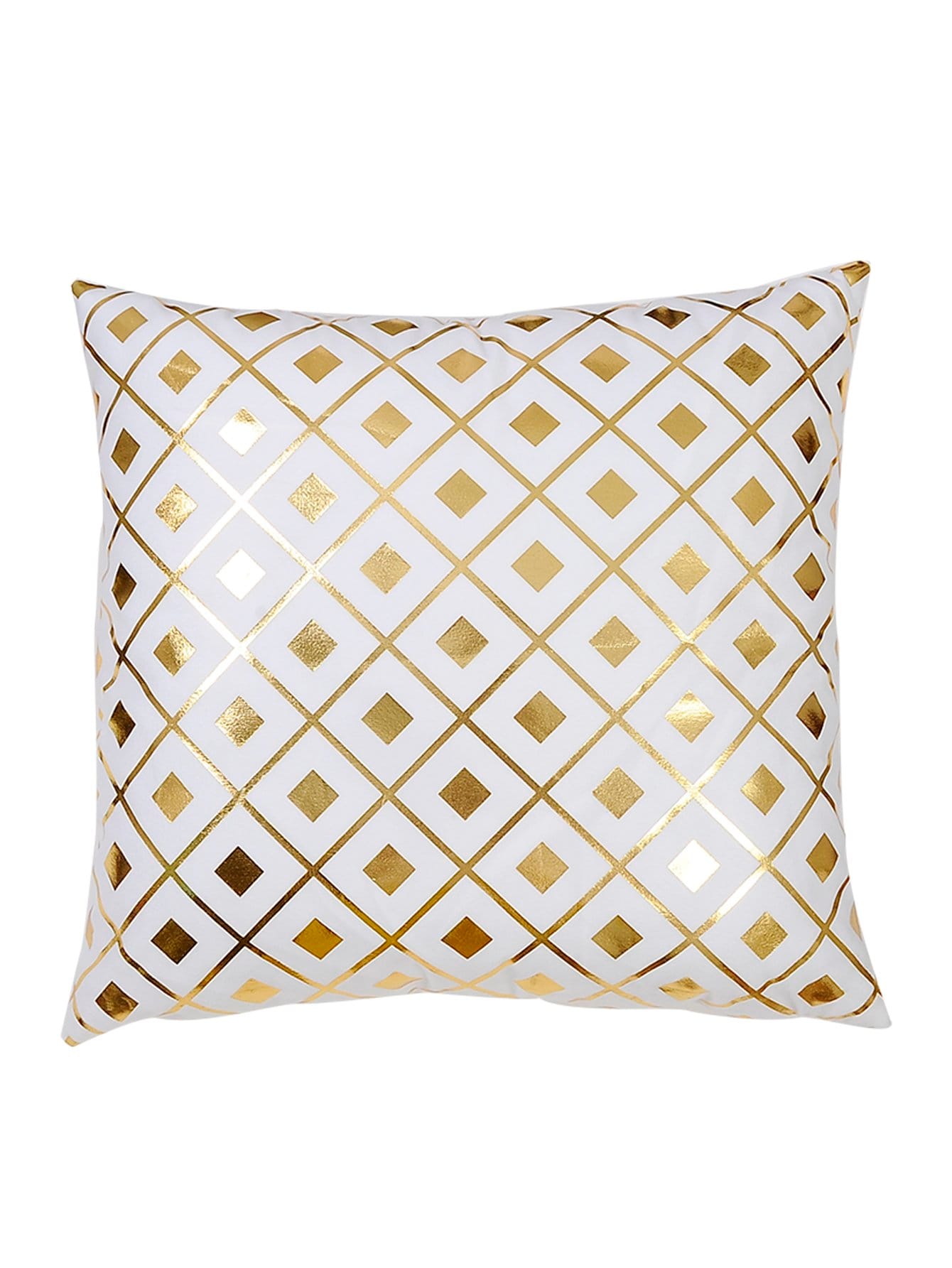 Plaid Print Cushion Cover