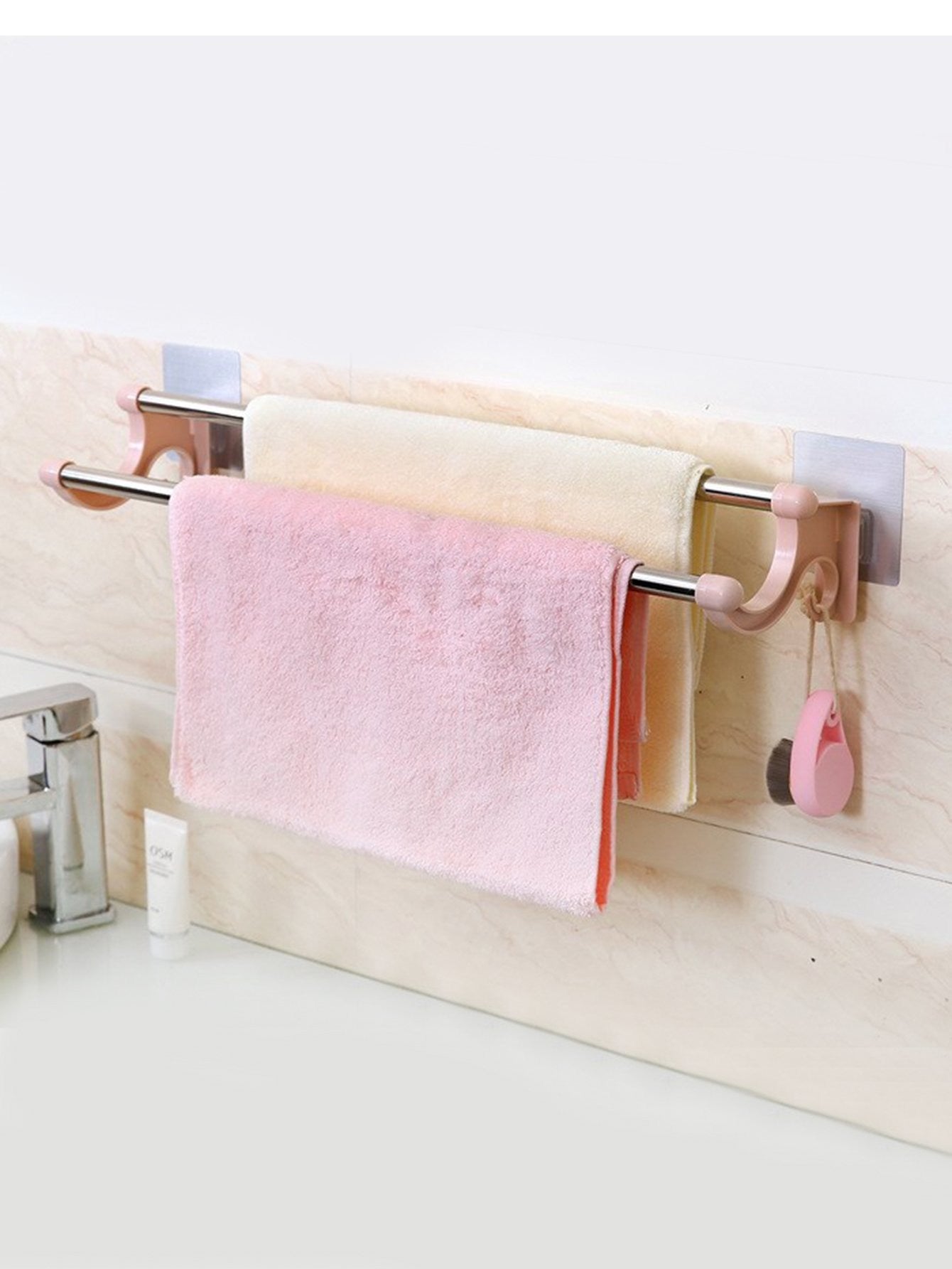 Wall Mounted Towel Hanging Rack