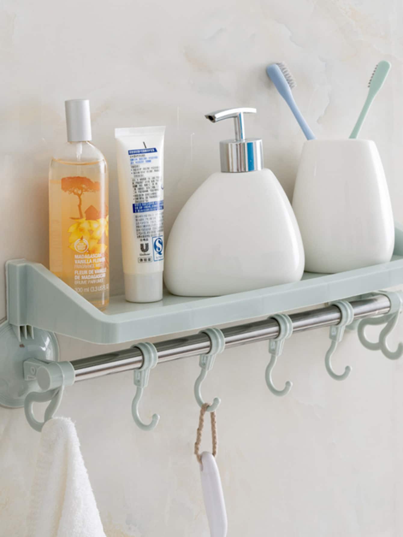 Wall Mounted Bathroom Storage Rack