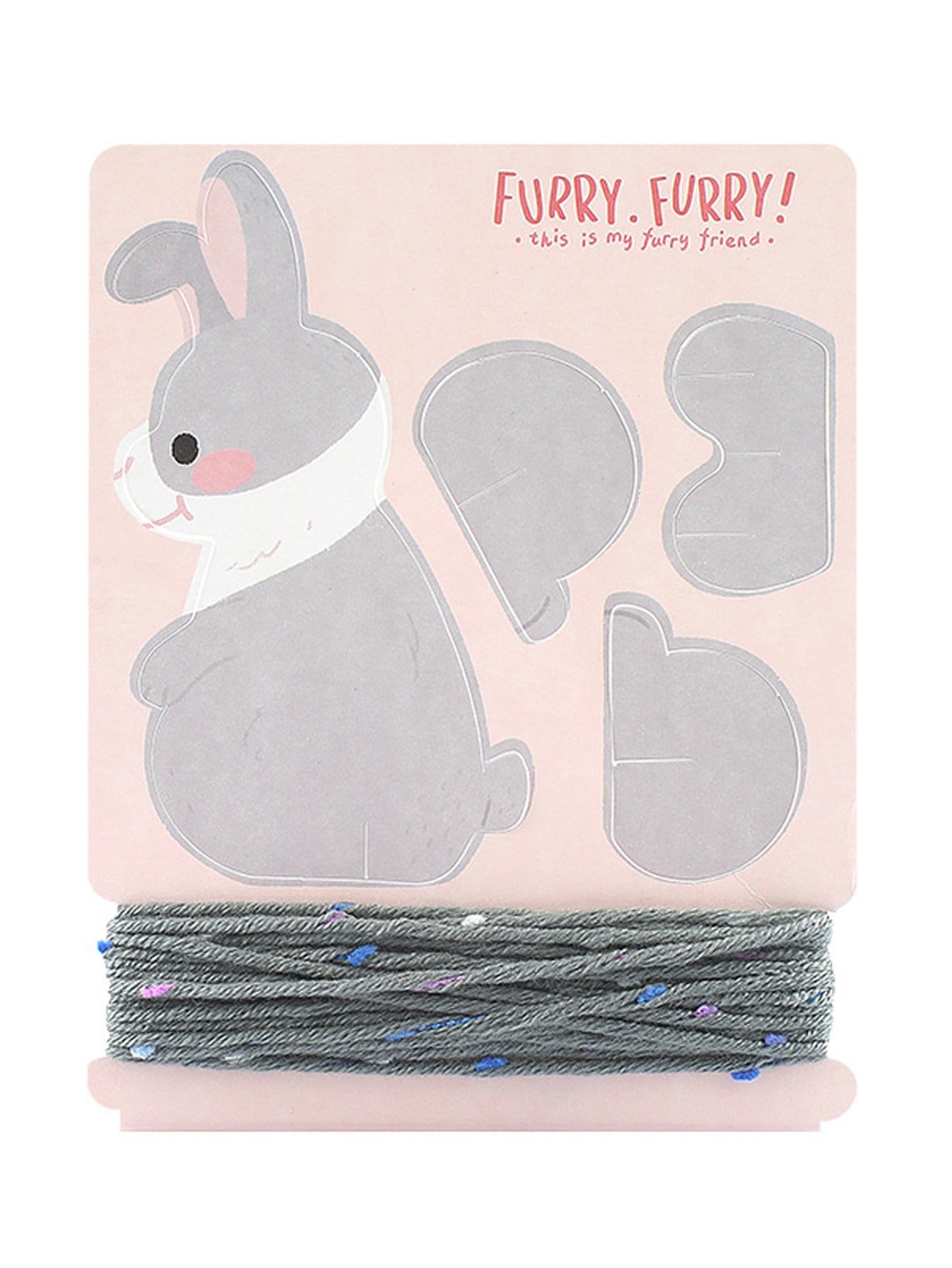 DIY Rabbit Greeting Card