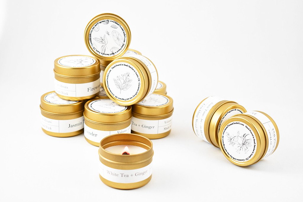 Gold Mini Tin Gift Set