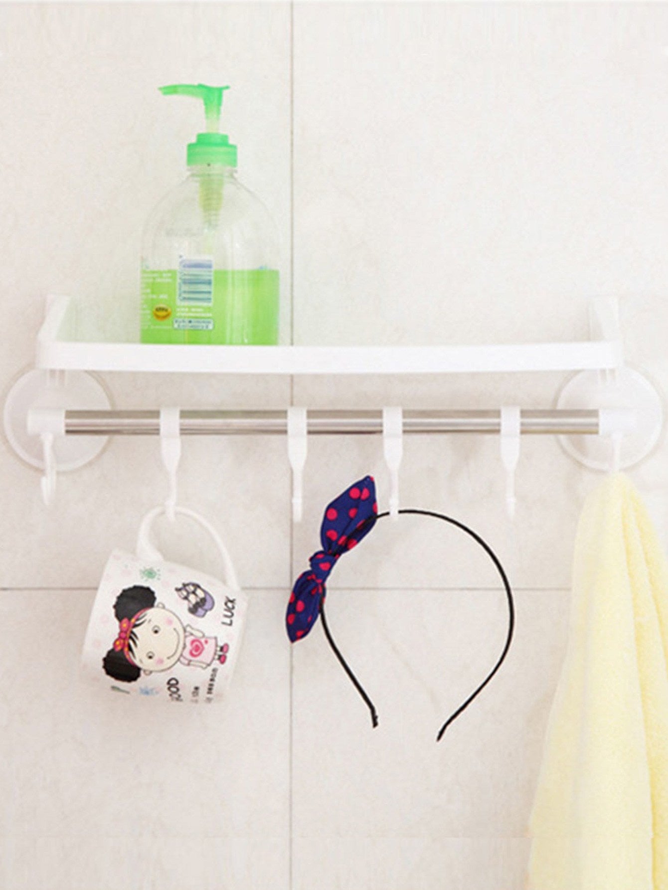Wall Mounted Bathroom Storage Rack