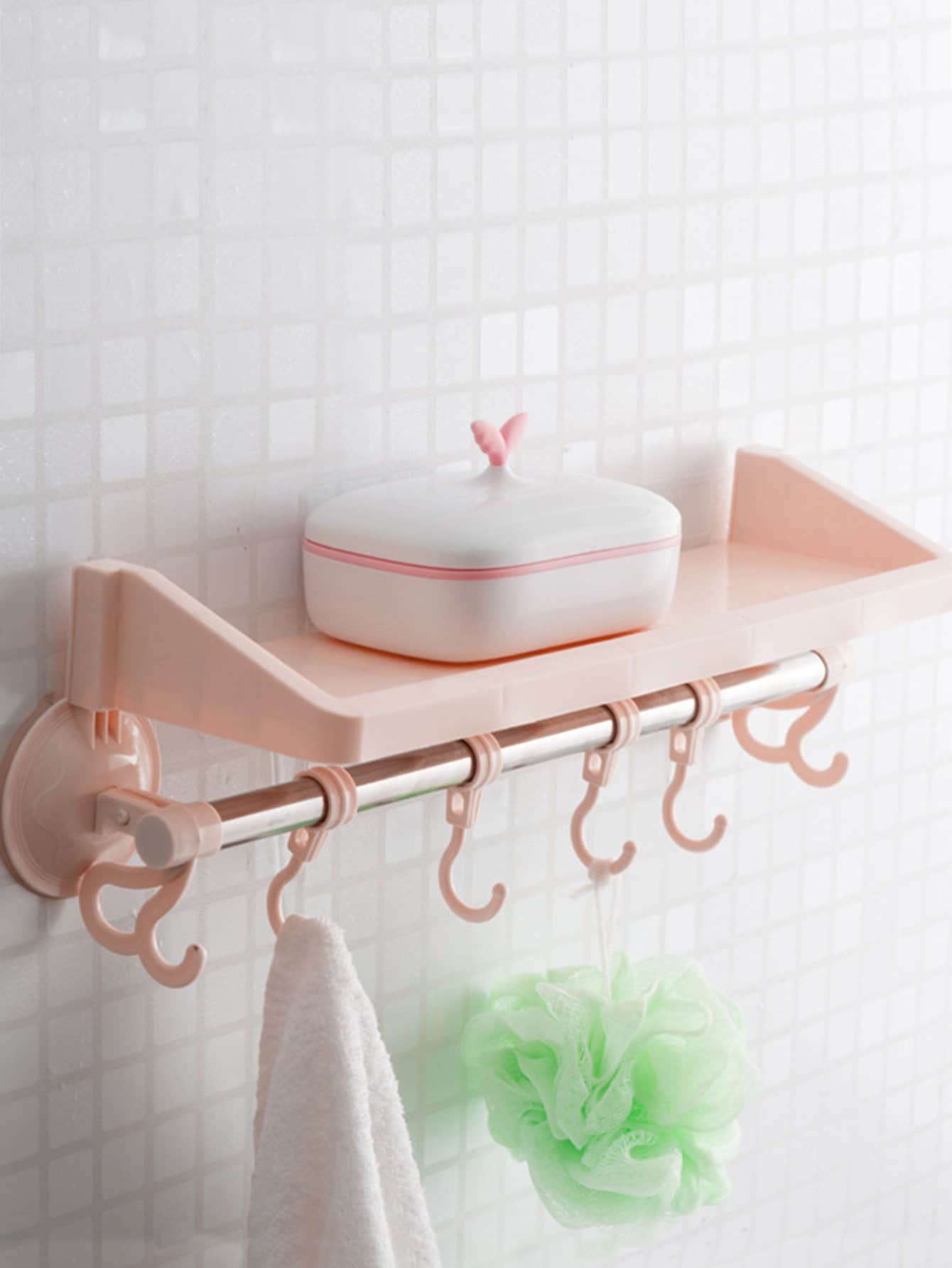 Wall Mounted Bathroom Storage Rack