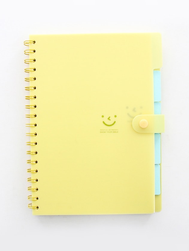 Large Emoji Spiral Notebook 105sheets