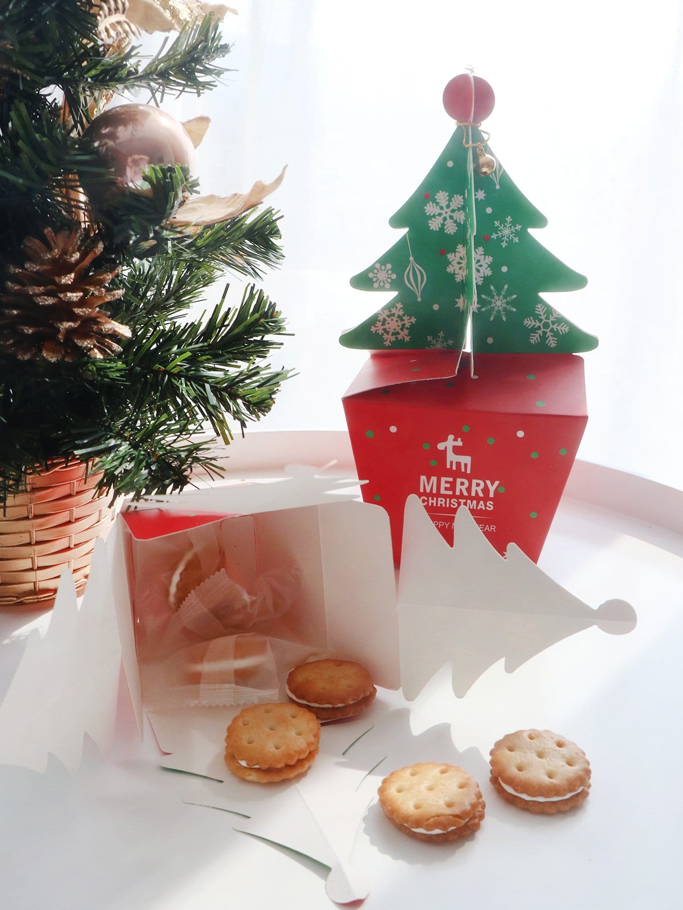 Christmas Tree Candy Box 10pcs