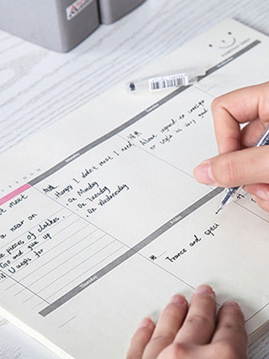 Weekly Plan Notebook 60sheets