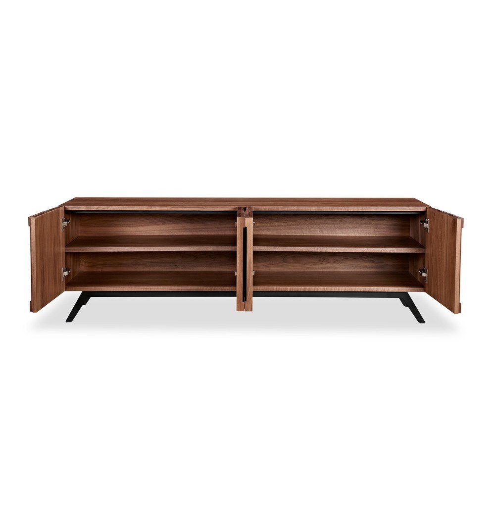 Linnea Modern Mid-Century Sideboard - Walnut