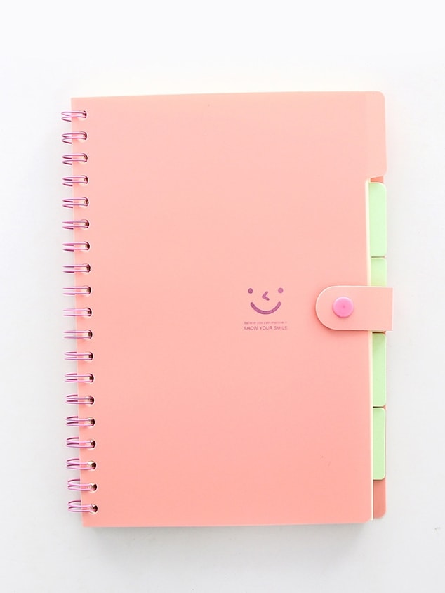 Large Emoji Spiral Notebook 105sheets