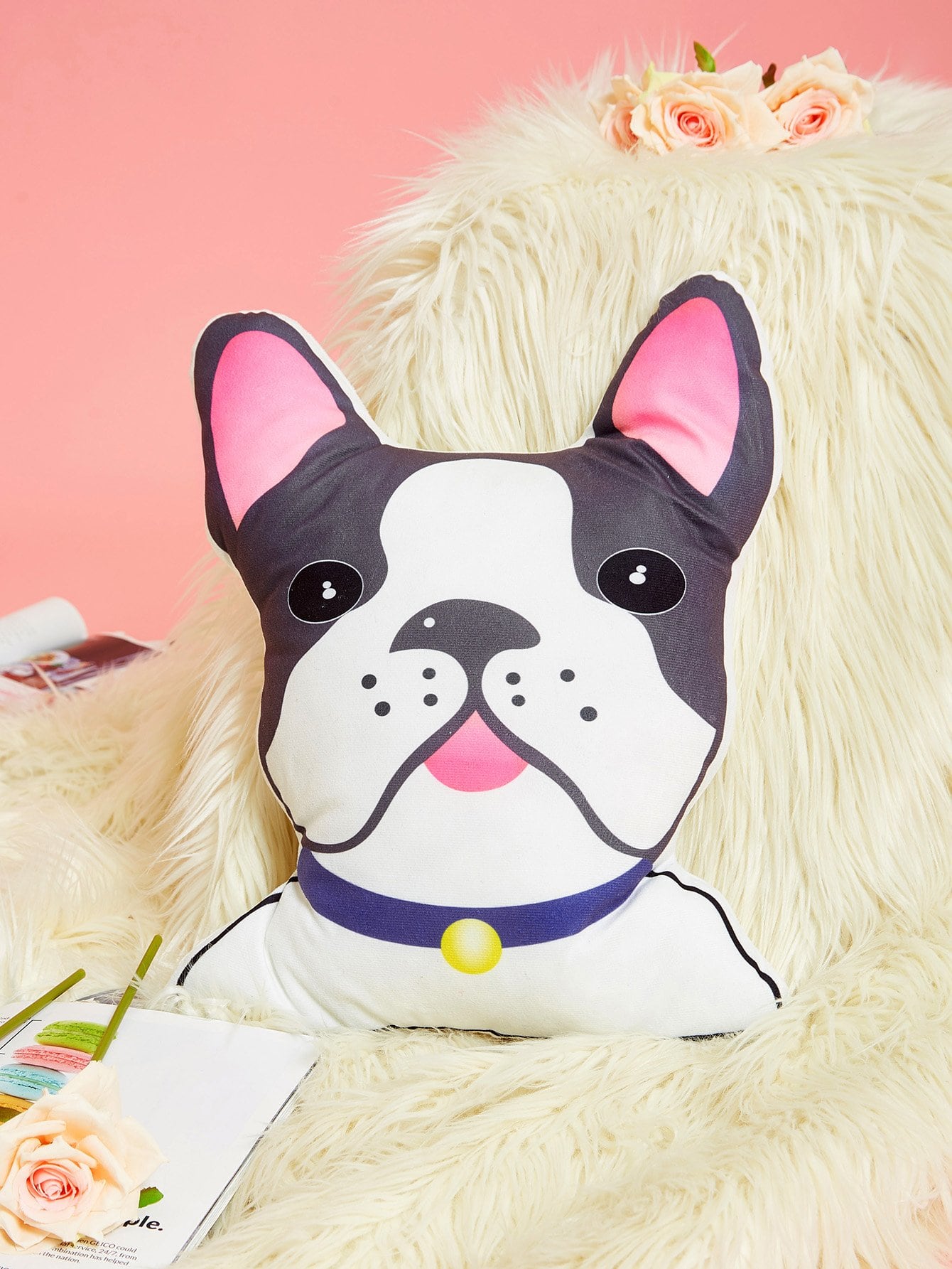 Dog Shaped Decorative Pillow