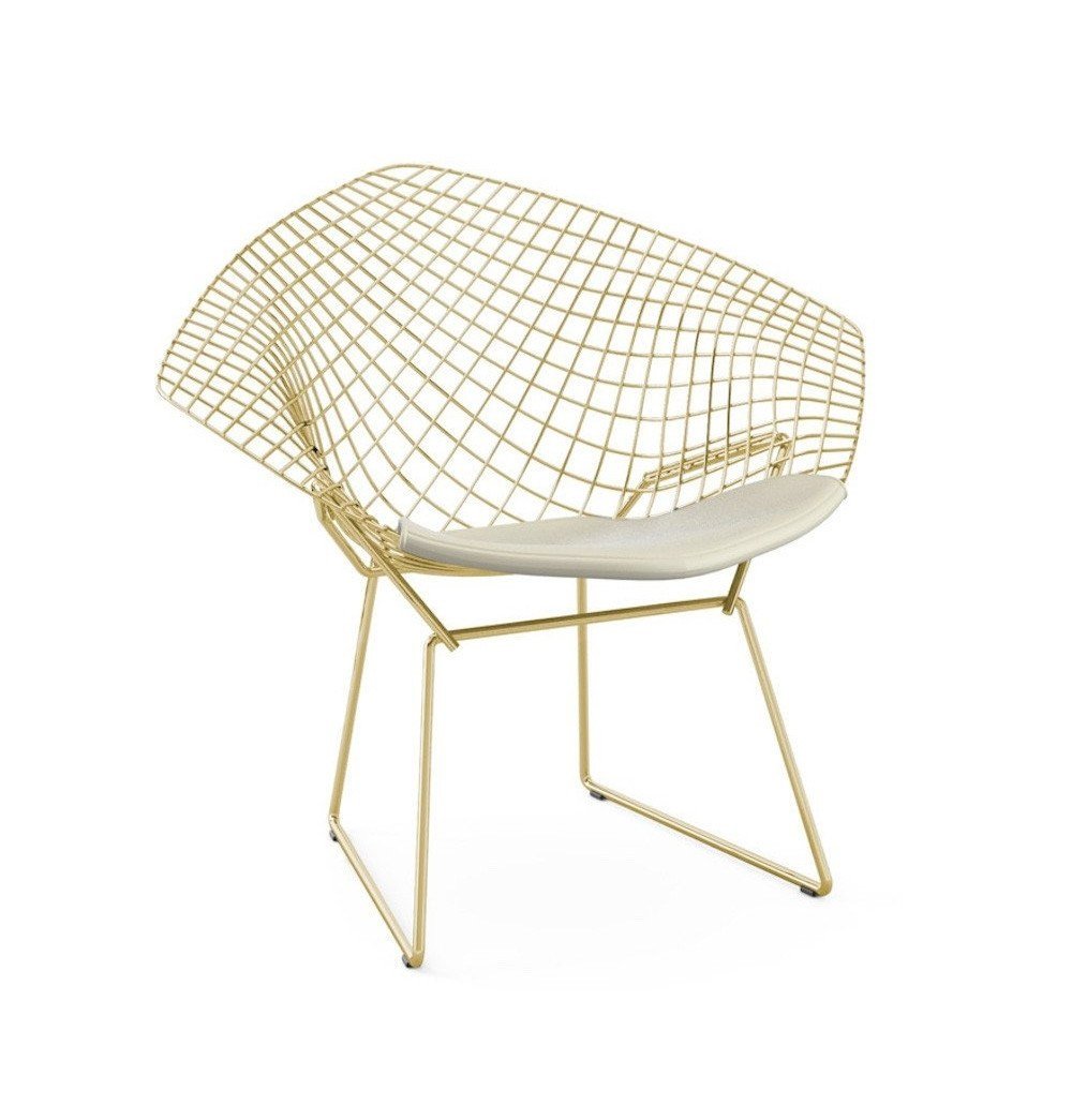 Diamond Lounge Chair - Gold Version - Reproduction