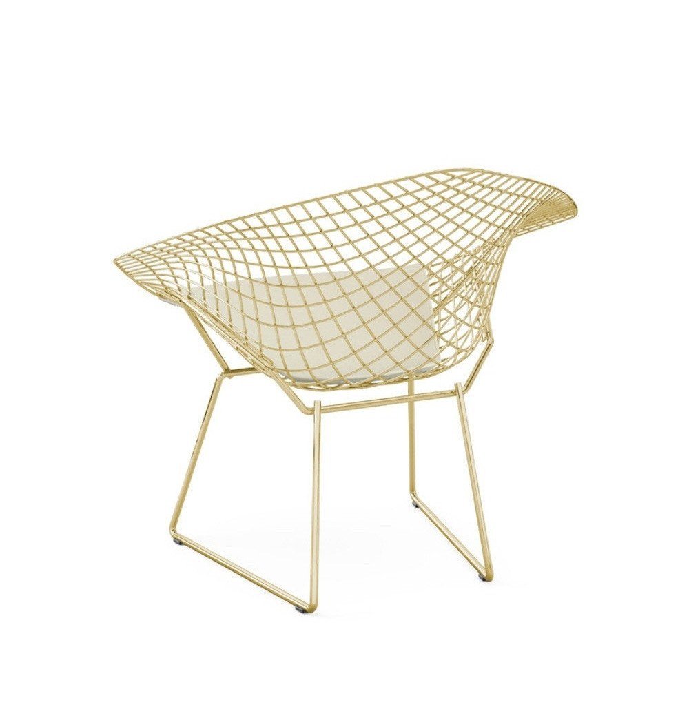 Diamond Lounge Chair - Gold Version - Reproduction