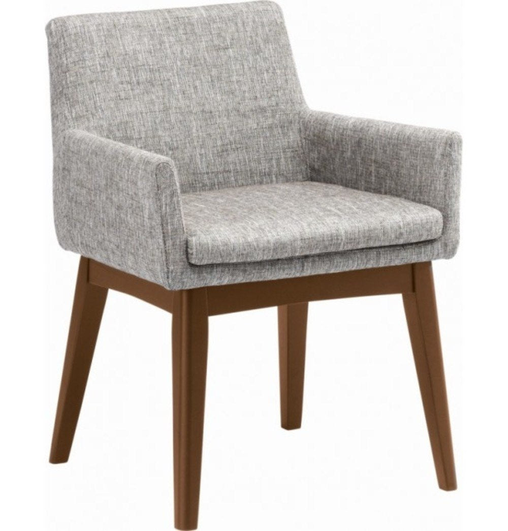 Dining Armchair - Chanel - Cocoa & Pebble