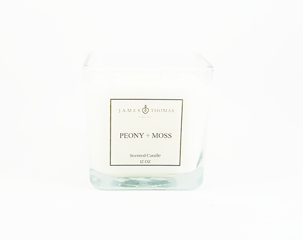 Peony + Moss Classic Collection Candle