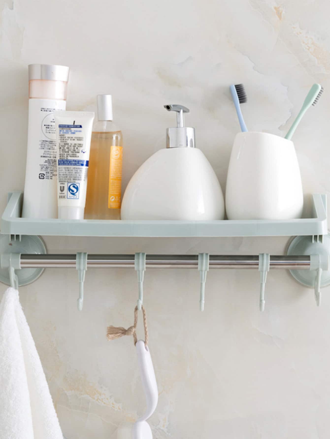 Wall Mounted Bathroom Storage Rack